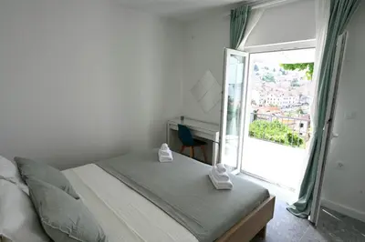 Krevet ili kreveti u jedinici u objektu House La Vista Hvar