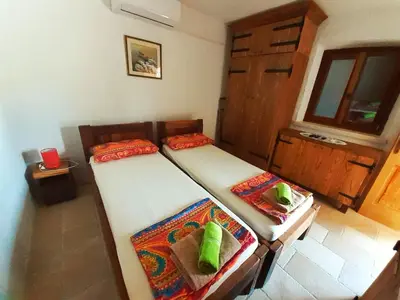 Krevet ili kreveti u jedinici u objektu Villa Viva Brac - Pool - Meerblick