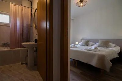 Krevet ili kreveti u jedinici u objektu Apartment Dino
