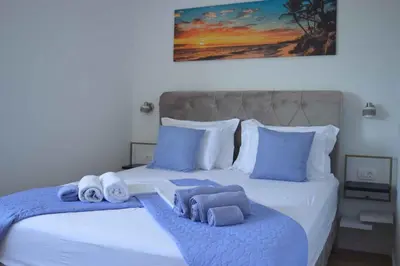 Krevet ili kreveti u jedinici u objektu Apartment Kuman