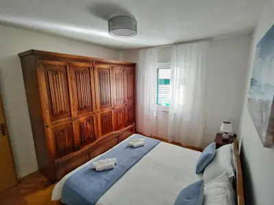 Krevet ili kreveti u jedinici u objektu Apartman Omiška stina