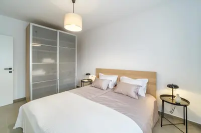 Krevet ili kreveti u jedinici u objektu Apartman A`Mare
