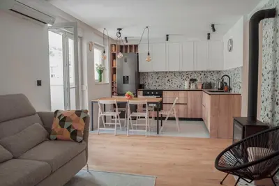 Kuhinja ili čajna kuhinja u objektu Apartment Vito