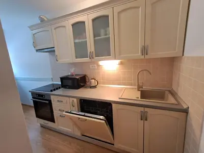Kuhinja ili čajna kuhinja u objektu Snow White Apartment