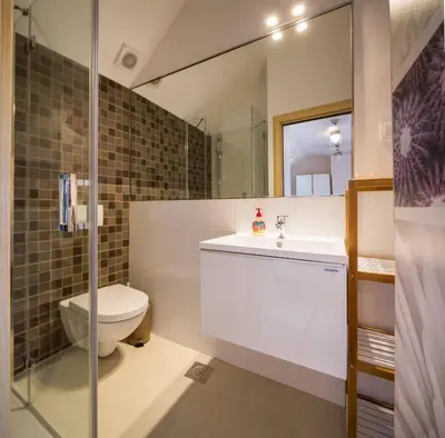 Kupaonica u objektu Holiday Home Pitve