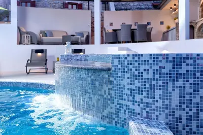 Bazen u objektu Holiday Home Pitve ili u blizini