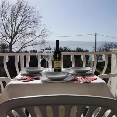 Apartment in Dugi Rat with sea view