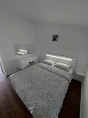 Krevet ili kreveti u jedinici u objektu Apartment in Lokva Rogoznica with sea view, terrace, air conditioning WiFi 5118-1
