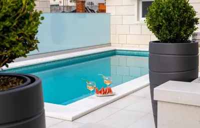 Bazen u objektu Insula Apartment with Private Pool ili u blizini