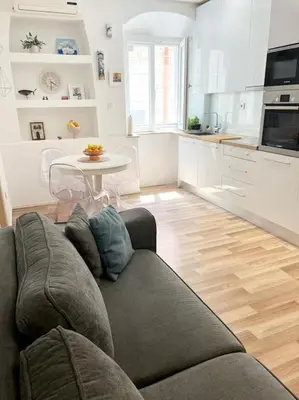 Kuhinja ili čajna kuhinja u objektu Luxury apartment Aura