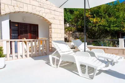 Balkon ili terasa u objektu Apartments and Rooms Hope