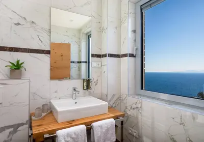 Kupaonica u objektu Ultra Luxurious Hvar Villa 5 Bedrooms Villa Celestia