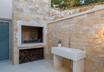 Tlocrt objekta Ultra Luxurious Hvar Villa 5 Bedrooms Villa Celestia