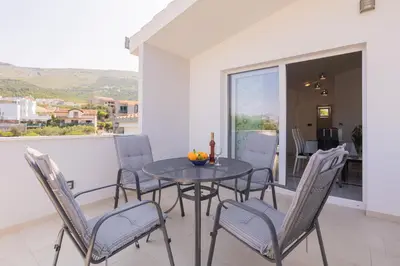 Balkon ili terasa u objektu Apartment Tomo