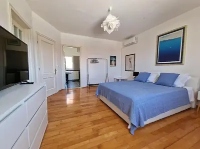 Krevet ili kreveti u jedinici u objektu Stress Free Garden Holiday house