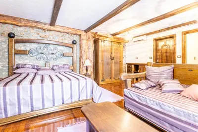 Krevet ili kreveti u jedinici u objektu Stone House Srida