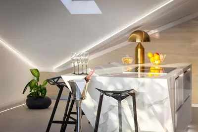 Tlocrt objekta Luxury Penthouse Hvar with Jacuzzi & Sea View