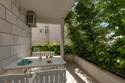 Balkon ili terasa u objektu Apartments Harmony of Five