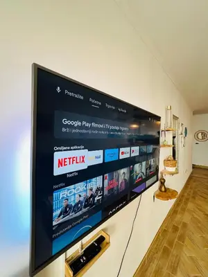 TV i/ili zabavni centar u objektu Luxury apartment 'On The Beach'