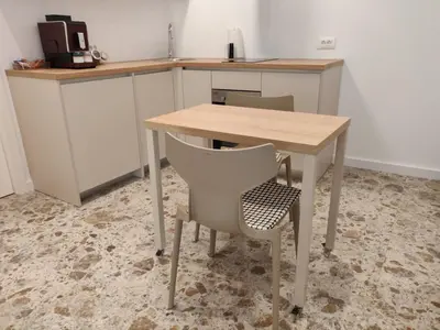 Tlocrt objekta Omis apartment - near beach and town center, ground floor with small garden