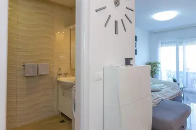 Kuhinja ili čajna kuhinja u objektu Apartment Nina Makarska