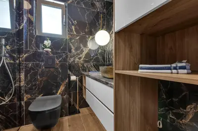 Kupaonica u objektu Lux Apartment Dolce Vita - Private HotTub