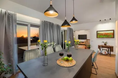 TV i/ili zabavni centar u objektu Villa Biston