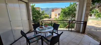 Balkon ili terasa u objektu Apartment Moskatelo