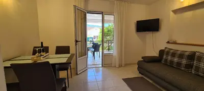 TV i/ili zabavni centar u objektu Apartment Moskatelo