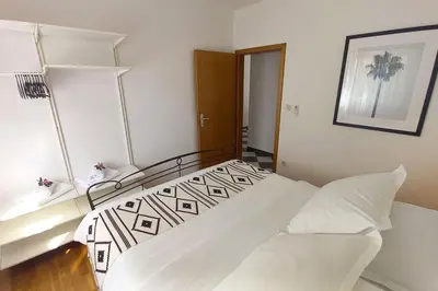 Krevet ili kreveti u jedinici u objektu Rosa apartment Mirca