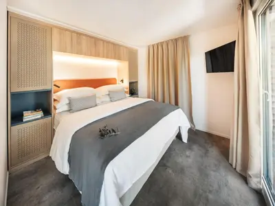 Krevet ili kreveti u jedinici u objektu Waterman Beach Village