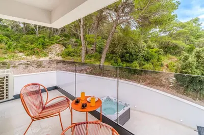 Balkon ili terasa u objektu Villa Dono