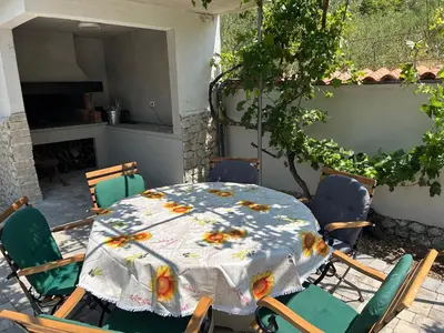 Tlocrt objekta Villa in a quiet area - Private Pool - Sport - Starlink - BBQ
