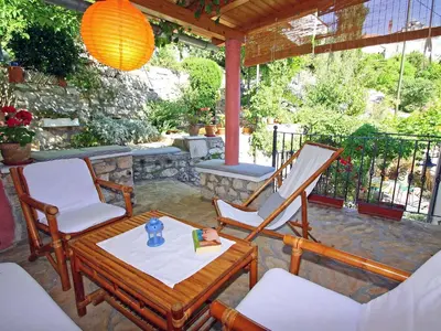 Balkon ili terasa u objektu Holiday Home Mirna by Interhome
