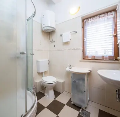 Kupaonica u objektu Apartments Judita