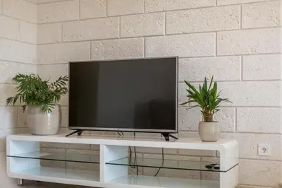 TV i/ili zabavni centar u objektu Apartments Biserka