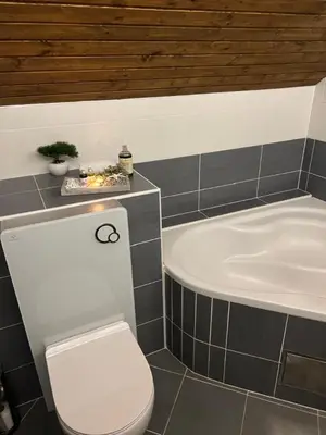 Kupaonica u objektu Villa Monica