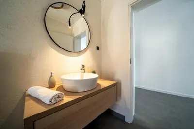 Kupaonica u objektu Seafront Villa Serenita