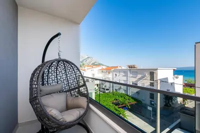 Balkon ili terasa u objektu New Apartment White Angel