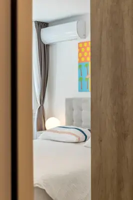 Krevet ili kreveti u jedinici u objektu Perla