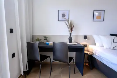 Krevet ili kreveti u jedinici u objektu Dino 
