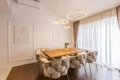 Tlocrt objekta Stunning seaview,spacious chic family oasis Loani