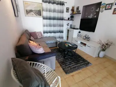 TV i/ili zabavni centar u objektu Apartments Ruža Vjetrova