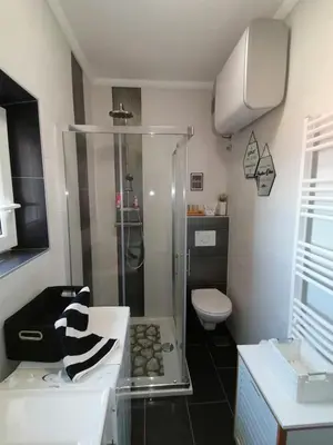 Kupaonica u objektu Apartments Ruža Vjetrova