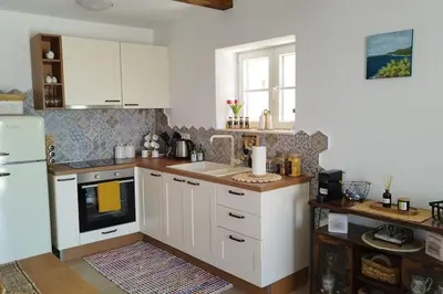 Kuhinja ili čajna kuhinja u objektu Holiday house 