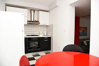 Kuhinja ili čajna kuhinja u objektu Apartments Armonia