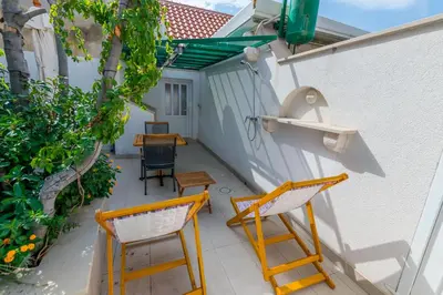 Balkon ili terasa u objektu Apartments La Perla