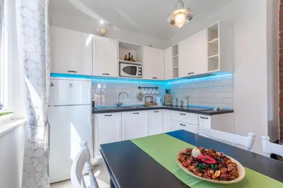 Kuhinja ili čajna kuhinja u objektu SeaView Apartment Toni