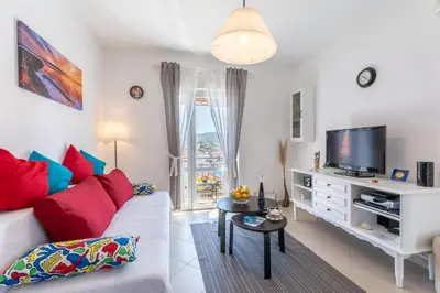 TV i/ili zabavni centar u objektu SeaView Apartment Toni