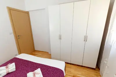 Krevet ili kreveti u jedinici u objektu Apartments Sara & Nina
